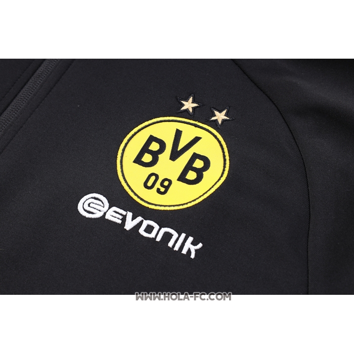 Chandal de Chaqueta del Borussia Dortmund 2023-2024 Negro